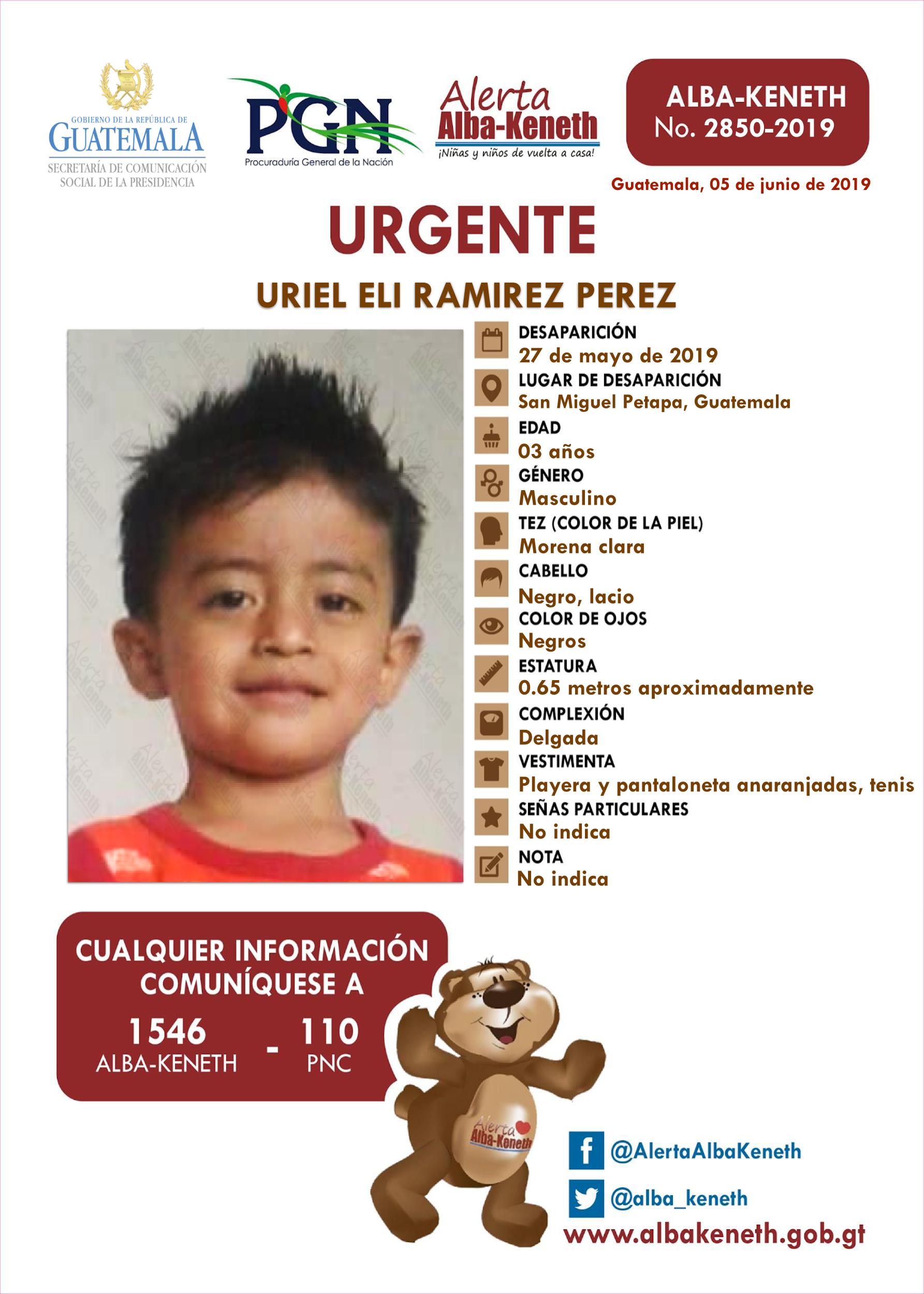 Uriel Eli Ramirez Perez