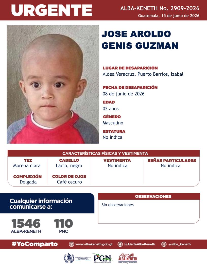 Jose Aroldo Genis Guzman