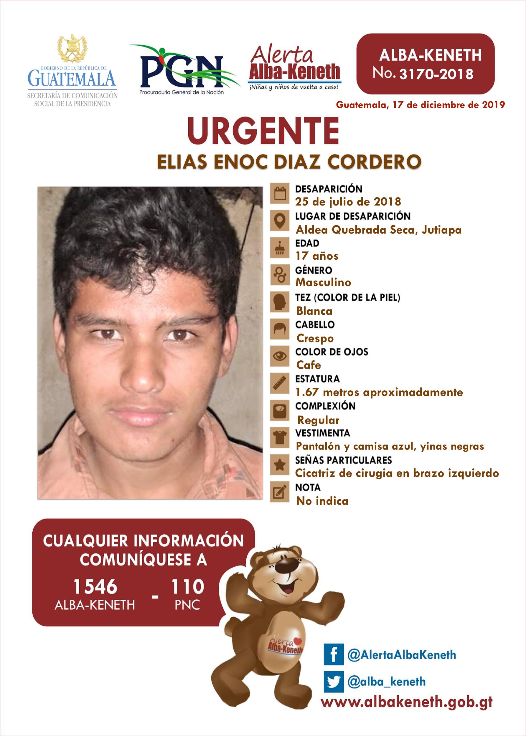 Elais Enoc Diaz Cordero