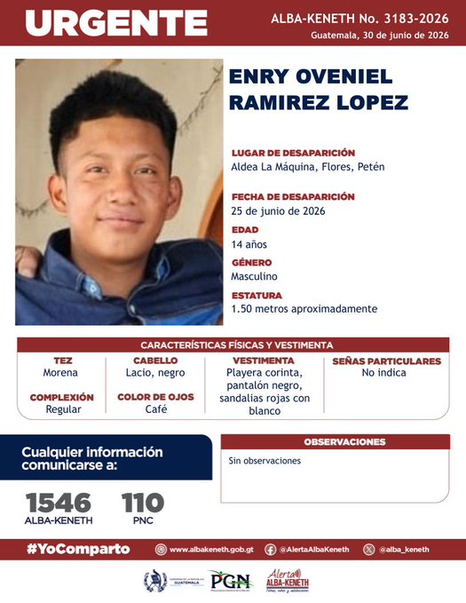 Enry Oveniel Ramírez López