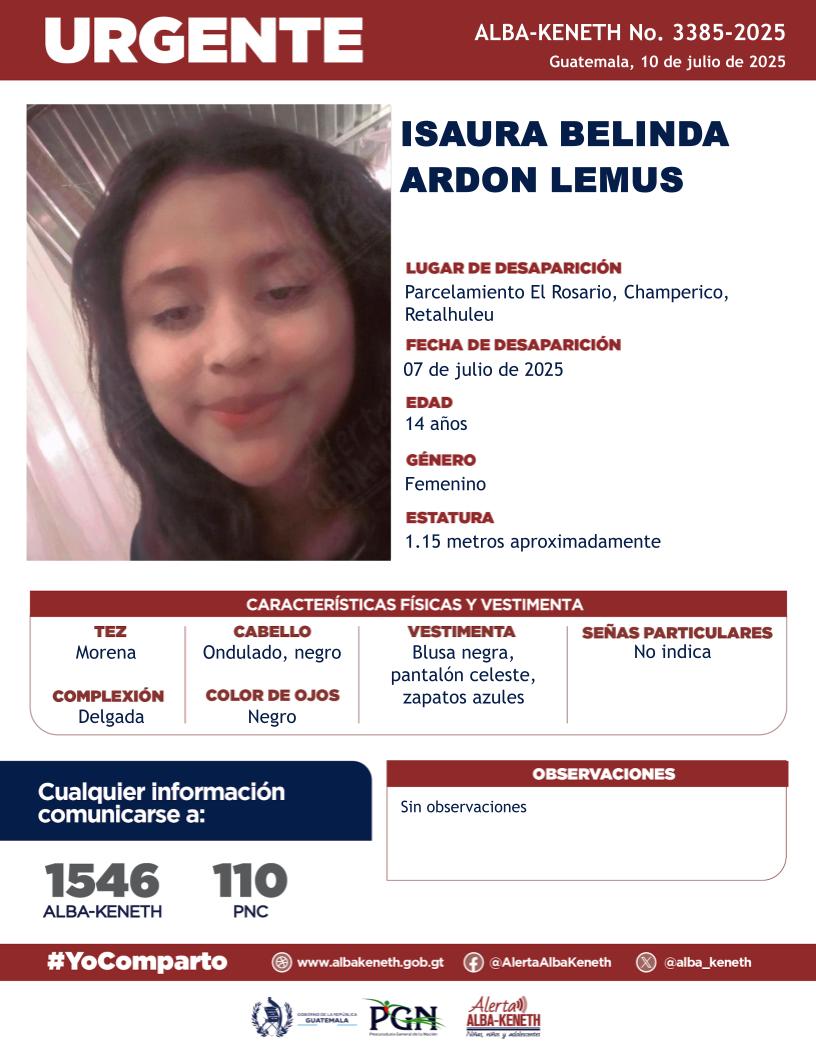 Isaura Belinda Ardon Lemus