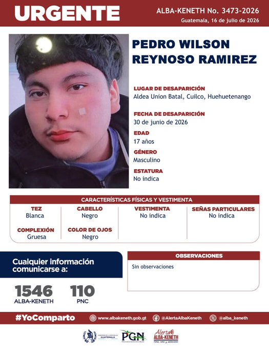 Pedro Wilson Reynoso Ramirez
