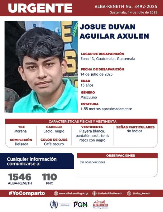 Josue Duvan Aguilar Axulen