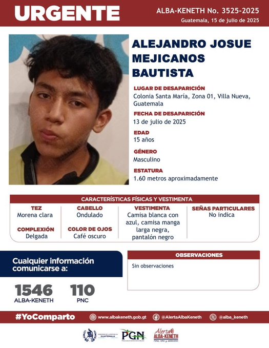 Alejandro Josue Mejicanos Bautista