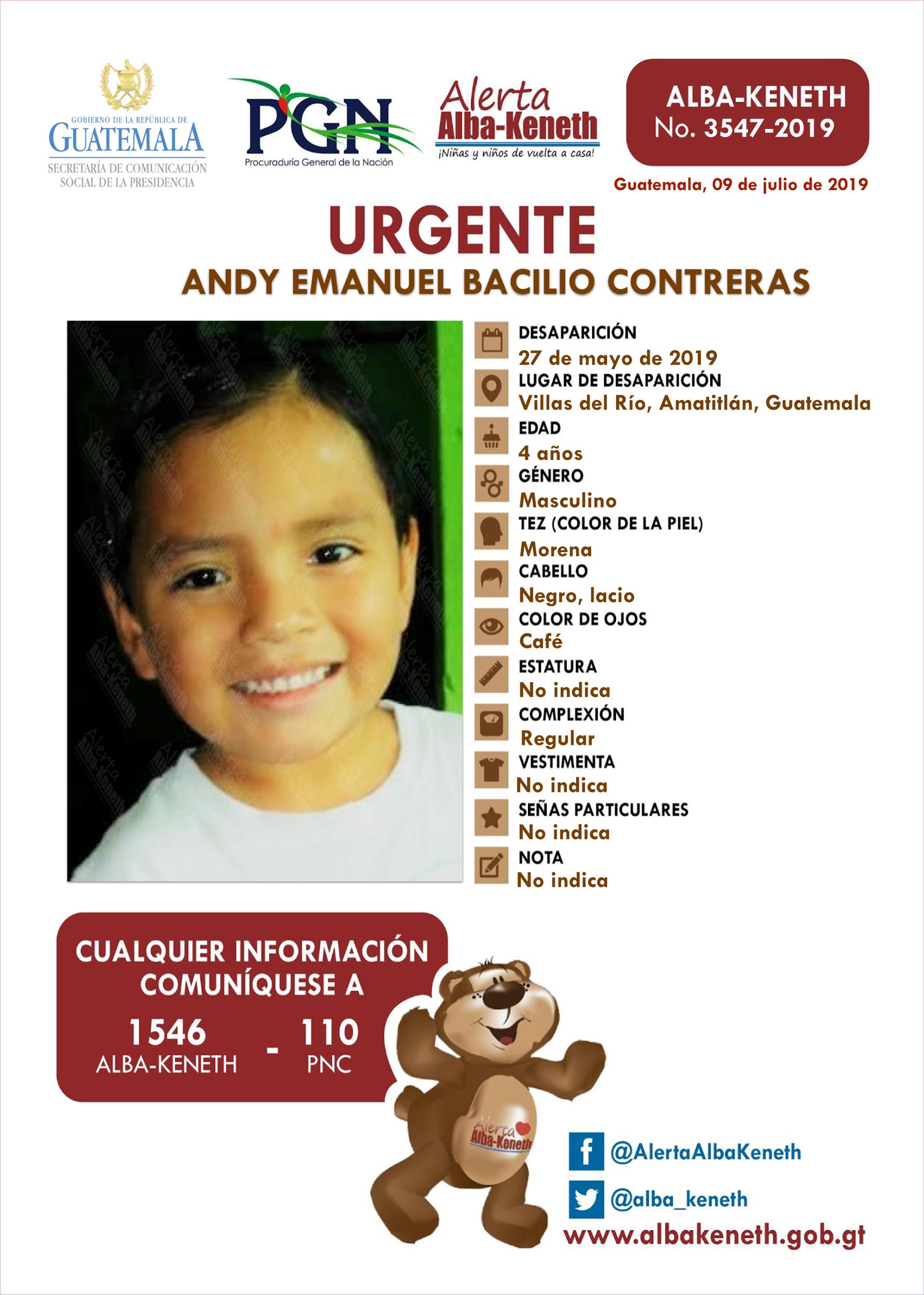 Andy Emanuel Bacilio Contreras
