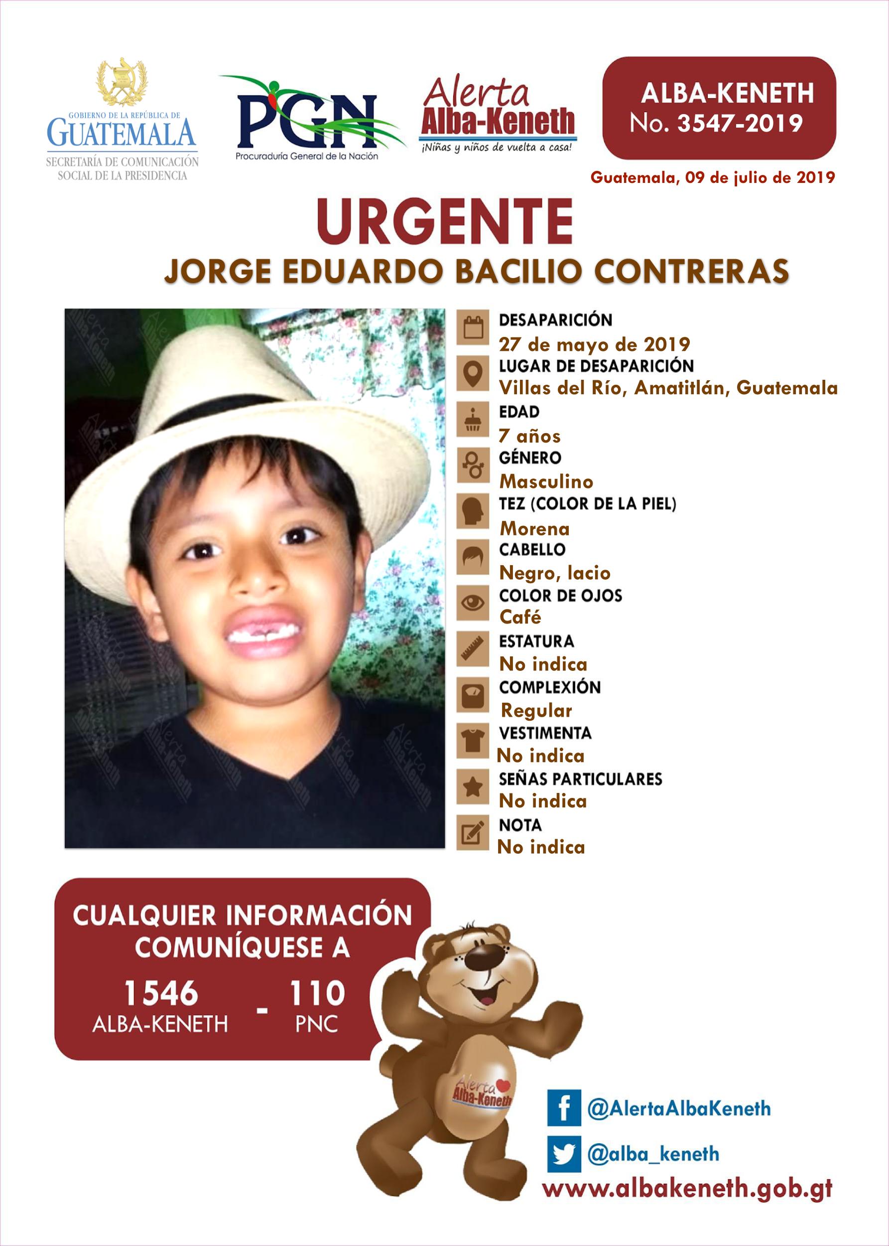 Jorge Eduardo Bacilo Contreras
