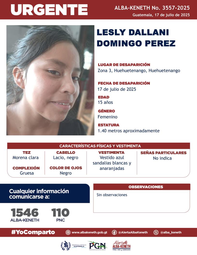 Lesly Dallani Domingo Pere