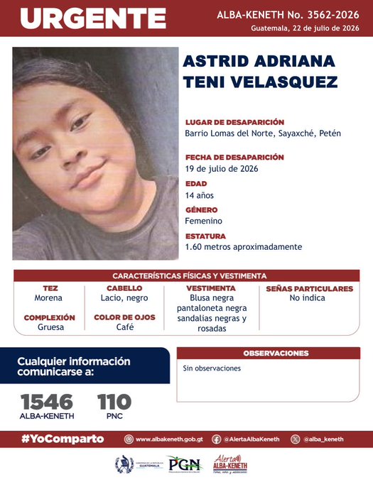 Astrid Adriana Teni Velasque