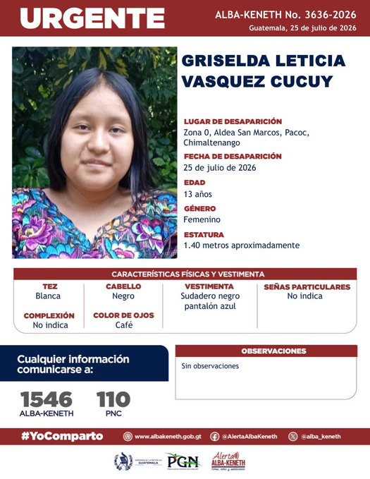 Griselda Leticia Vasquez Cucuy