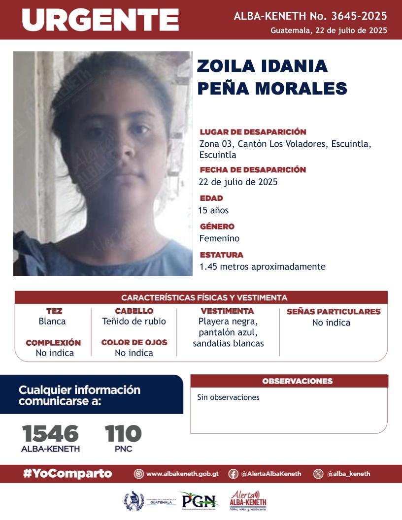 Zoila Idania Peña Morales