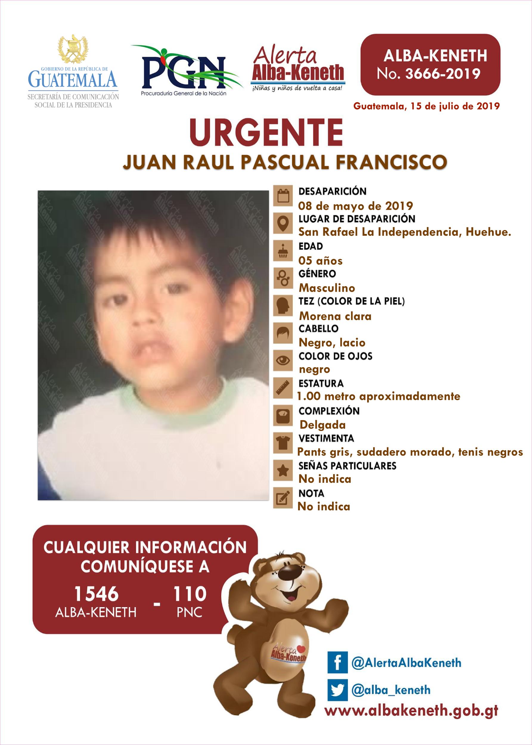 Juan Raul Pascual Francisco