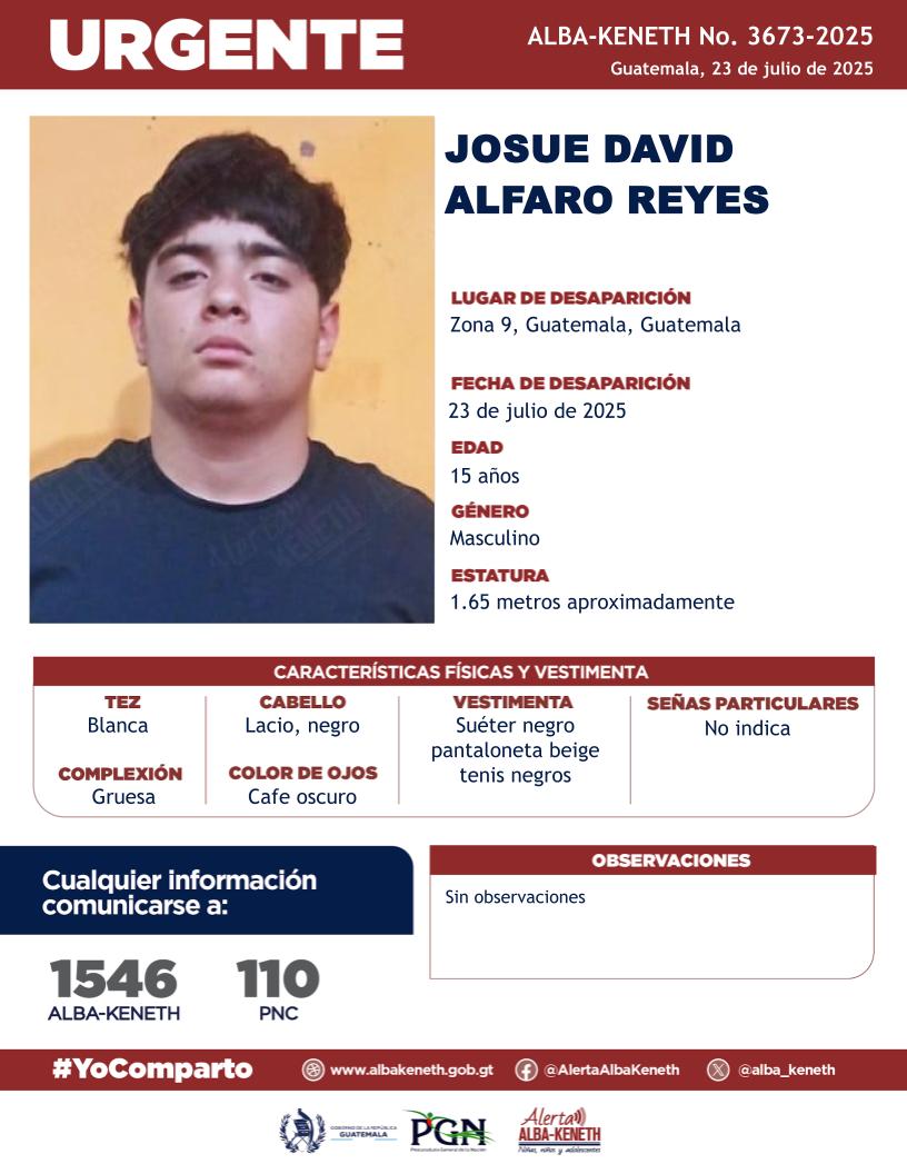 Josue David Alfaro Reyes