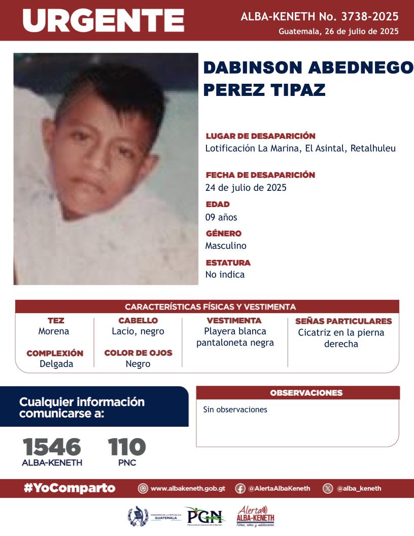 Dabinson Abednego Perez Tipaz