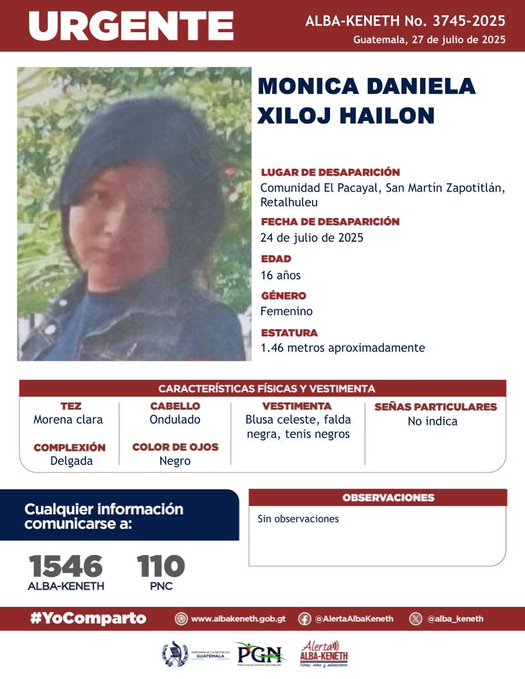 Monica Daniela Xiloj Hailon