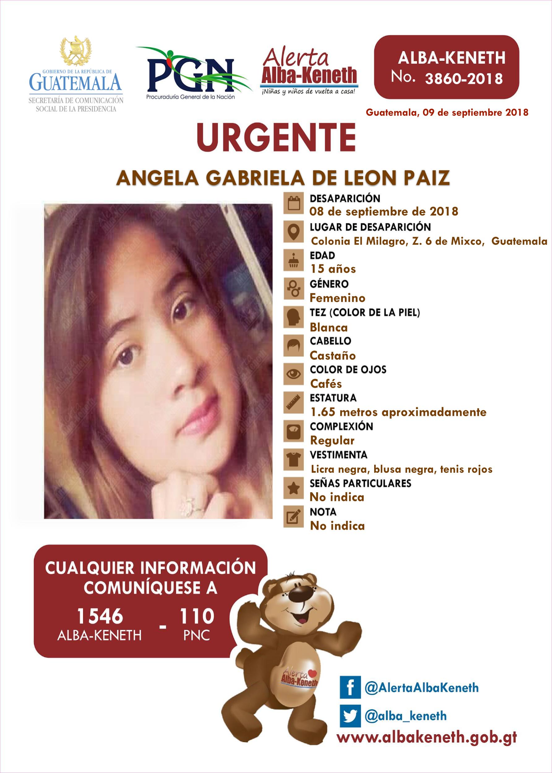 Angela Gabriela de Leon Paiz