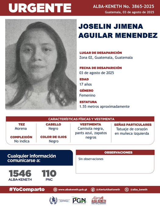 Joselin Jimena Aguilar Menendez