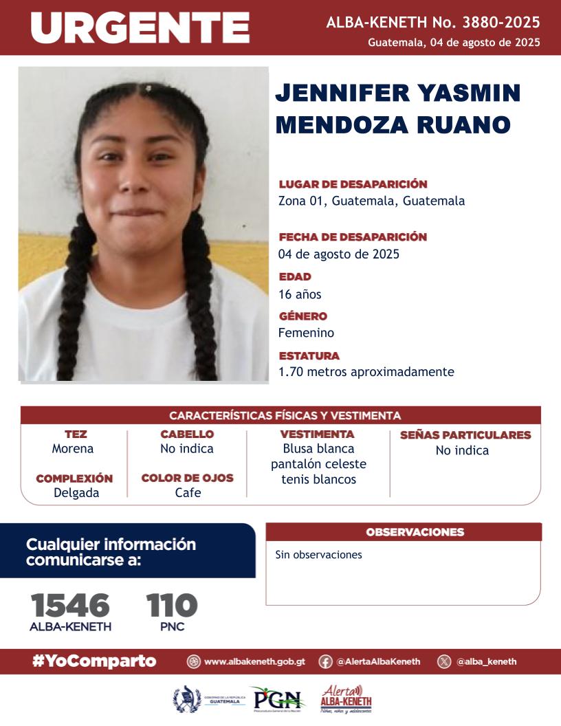 Jennifer Yasmin Mendoza Ruano