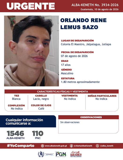 Orlando Rene Lemus Sazo