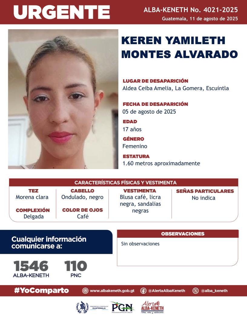 Keren Yamileth Montes Alvarado