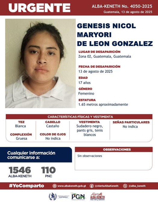 Genesis Nicol Maryori de Leon Gonzalez