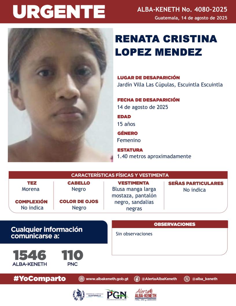 Renata Cristina Lopez Mendez