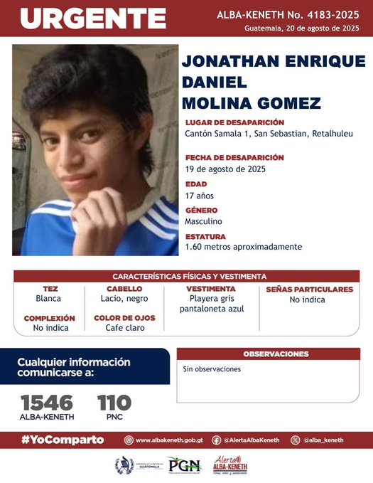 Jonathan Enrique Daniel Molina Gomez  