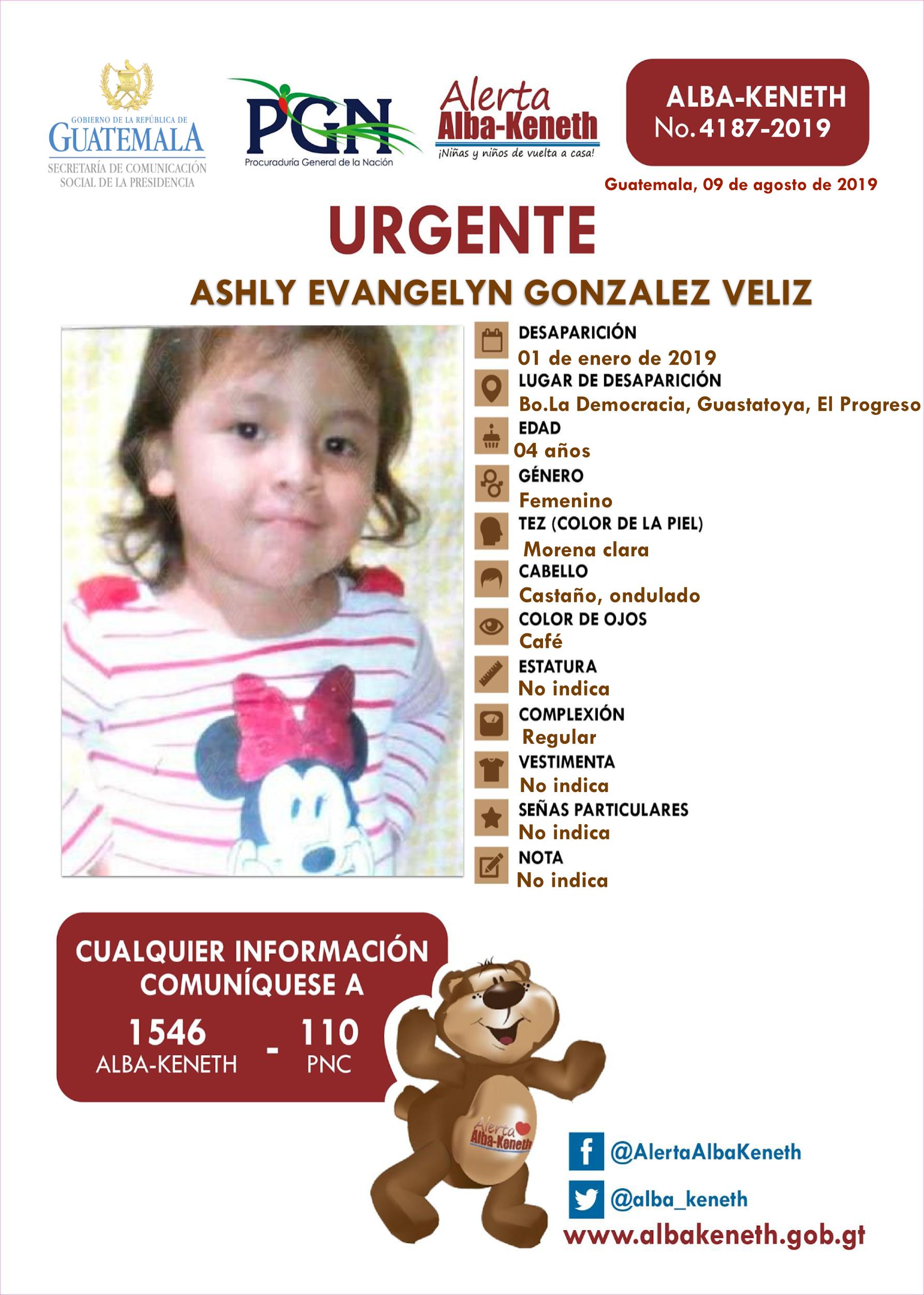 Ashly Evangelyn Gonzalez Veliz