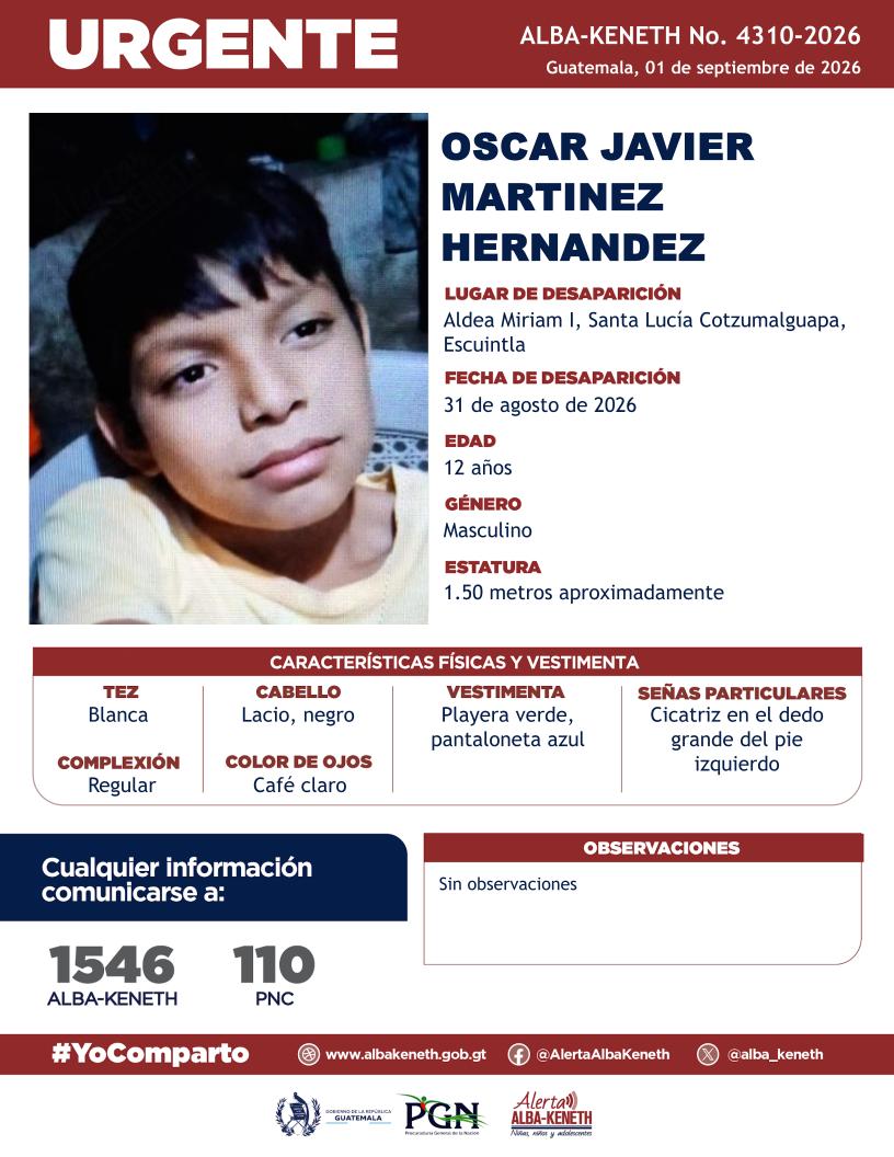 Oscar Javier Martinez Hernandez