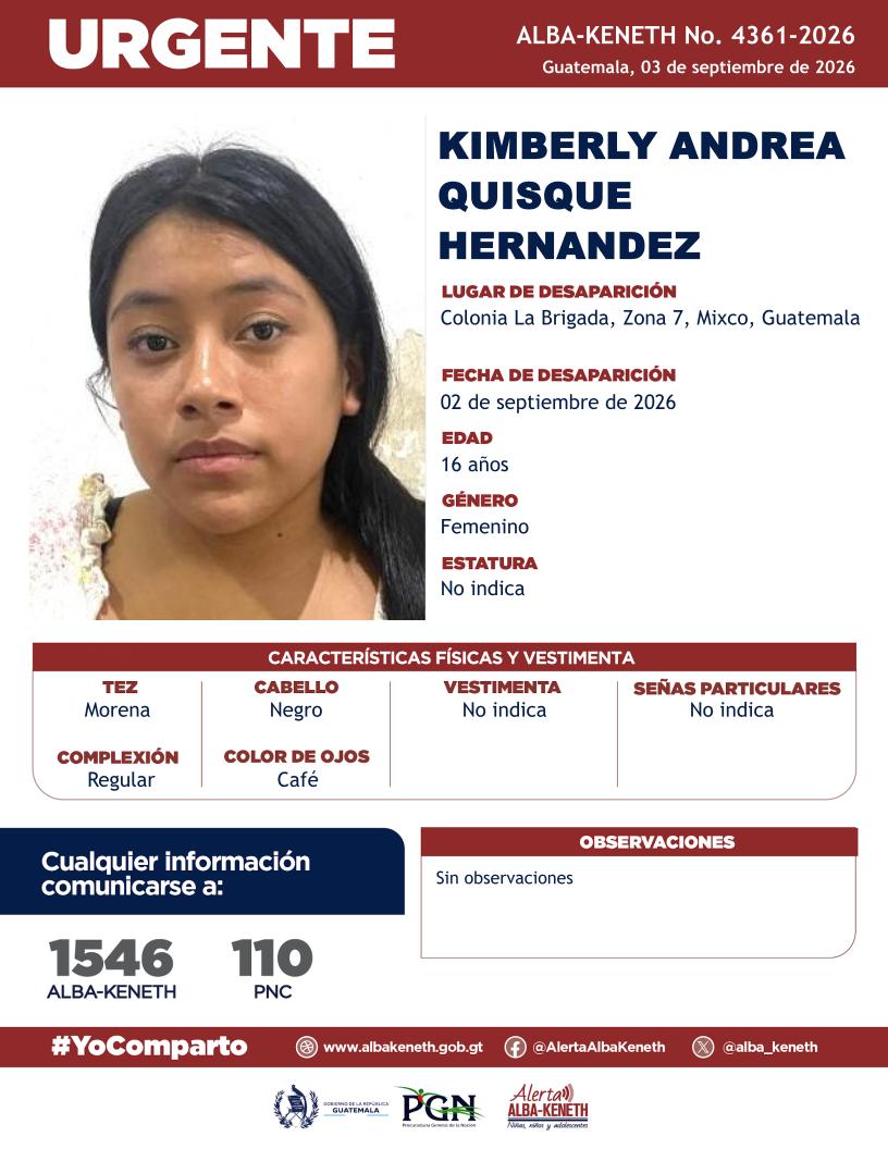 Kimberly Andrea Quisque Hernandez