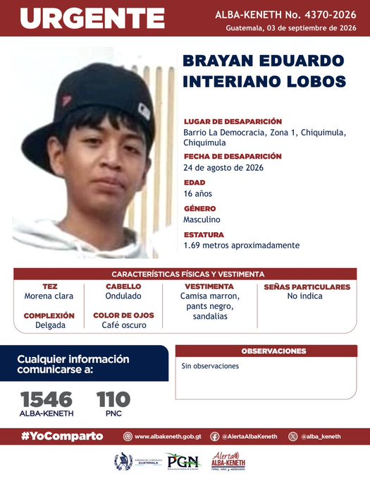 Brayan Eduardo Interiano Lobos
