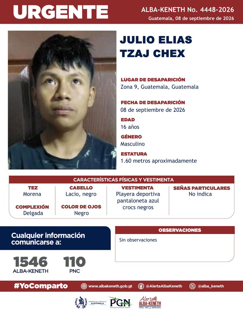 Julio Elias Tzaj Chex