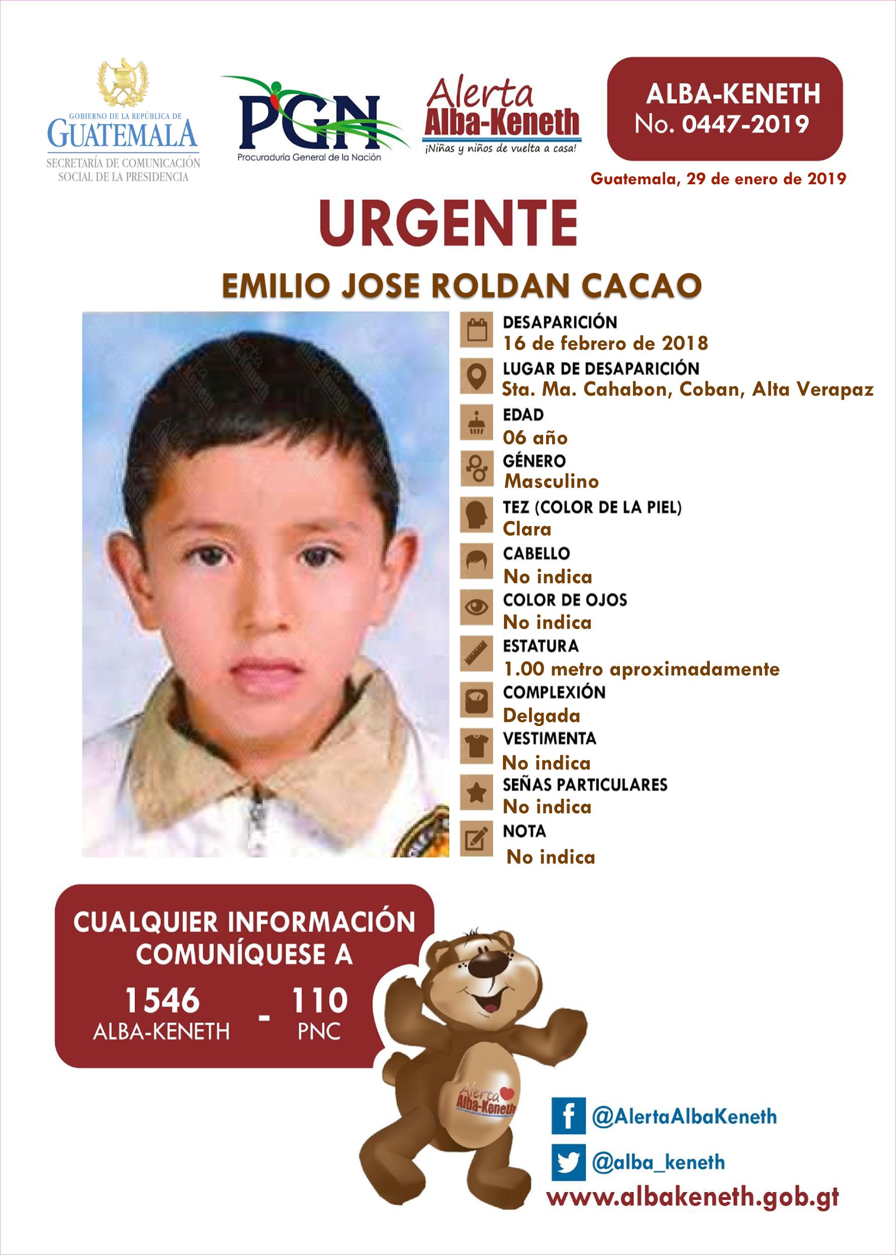 Emilio Jose Roldan Cacao