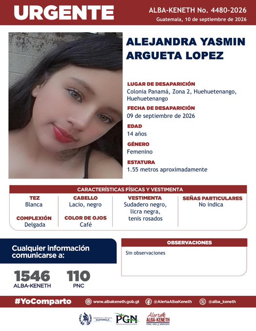 Alejandra Yasmin Argueta Lopez