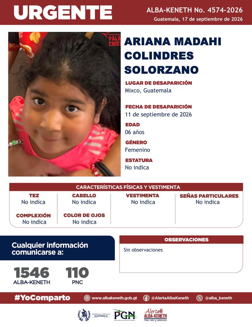 Ariana Madahi Colindres Solorzano