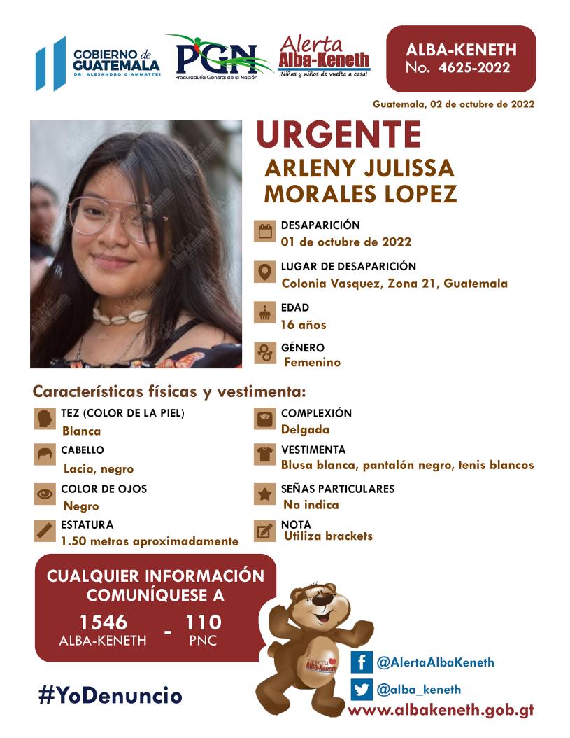 Arleny Julissa Morales López