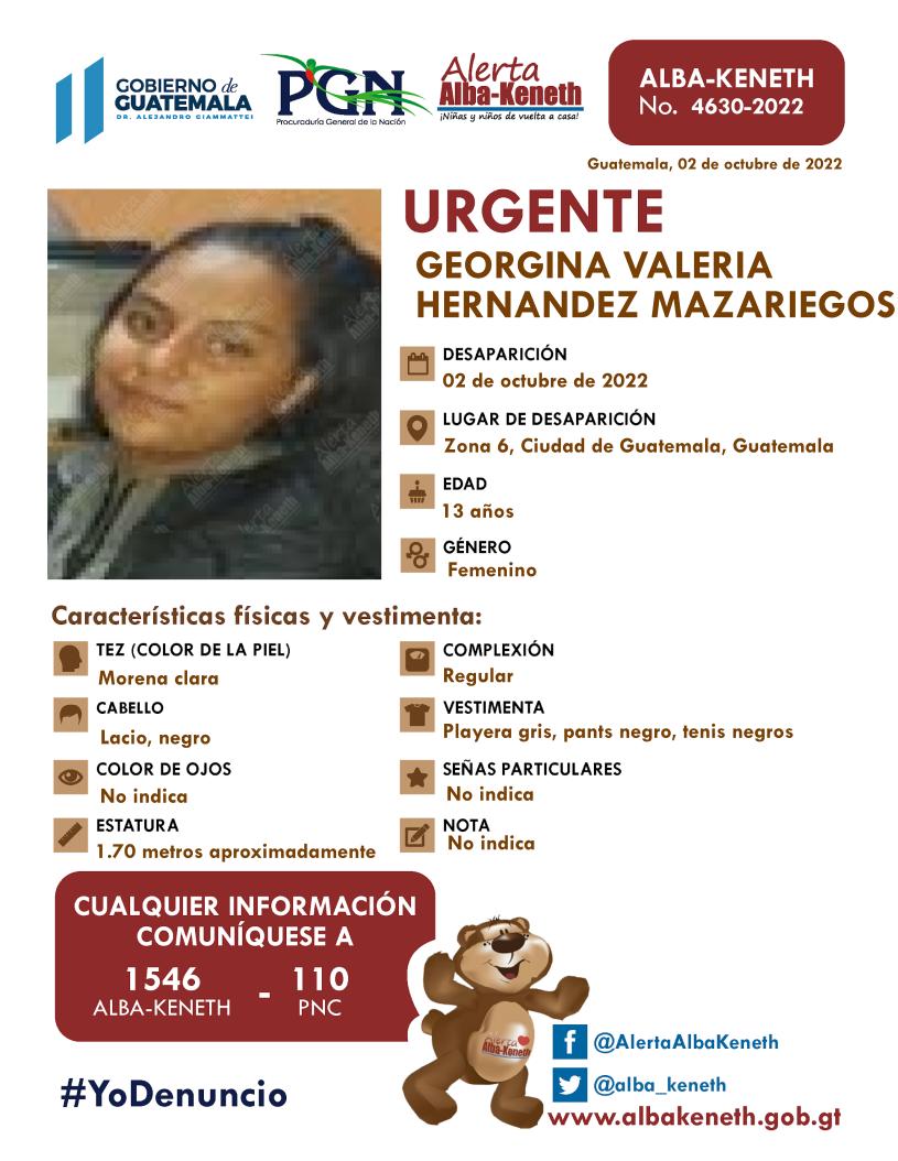 Georgina Valeria Hernández Mazariegos