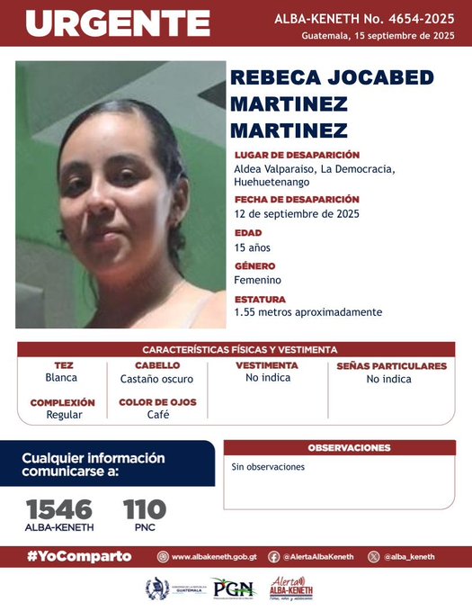 Rebeca Jocabed Martínez Martínez