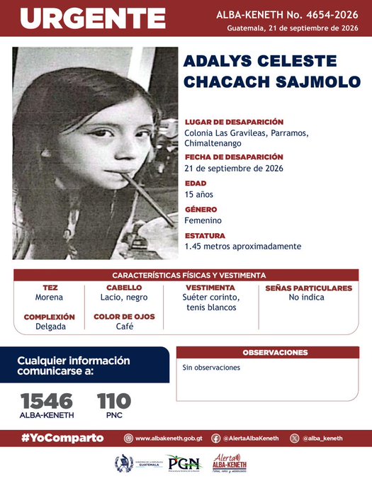 Adalys Celeste Chacach Sajmolo