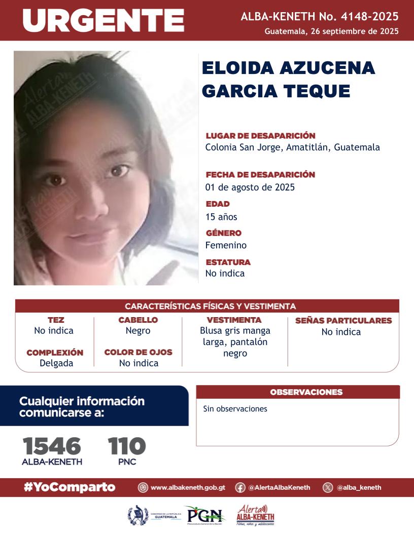 Eloida Azucena Garcia Teque