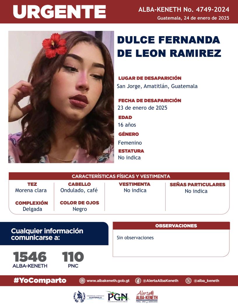 Dulce Fernanda De Leon Ramirez