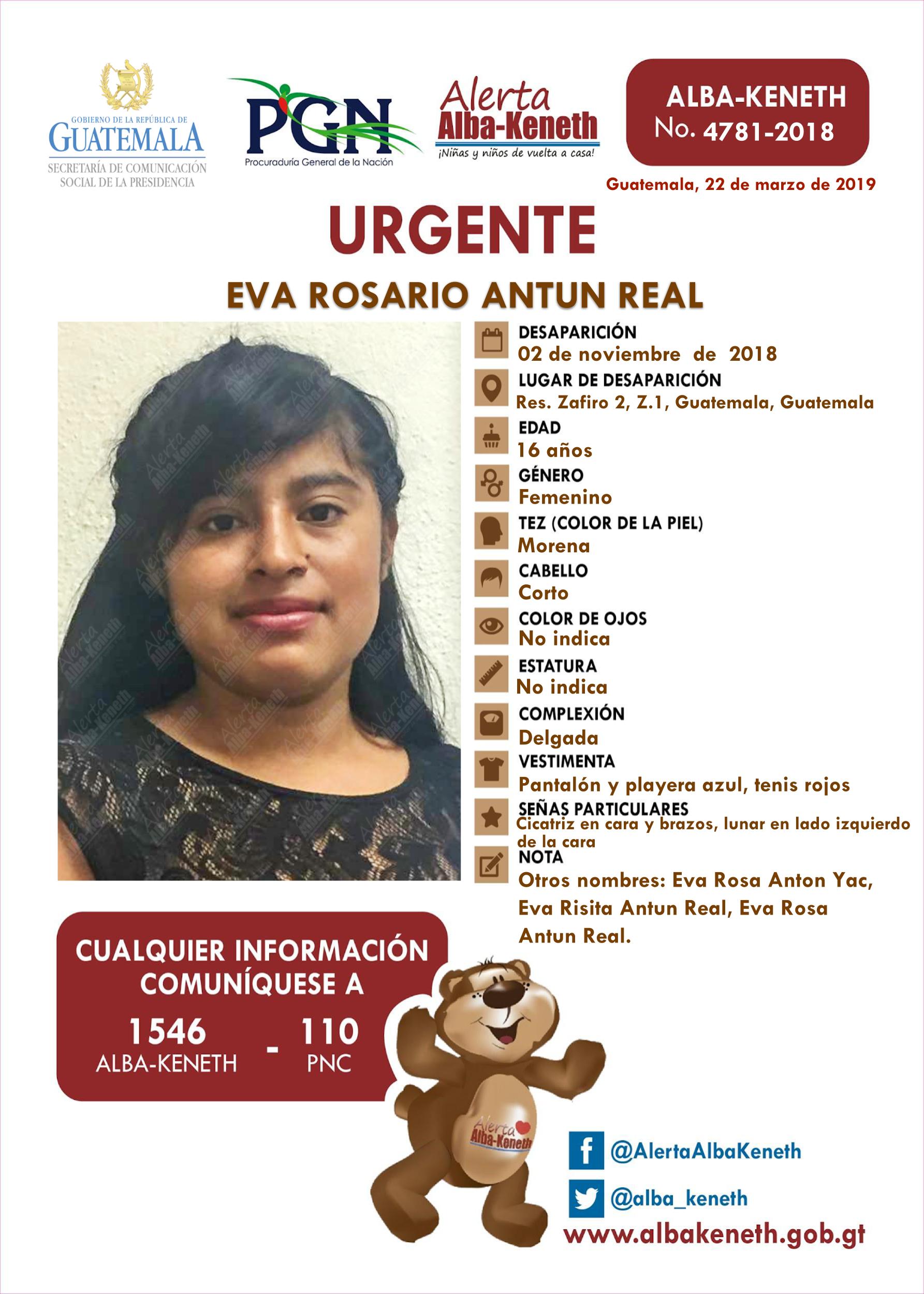 Eva Rosario Antun Real