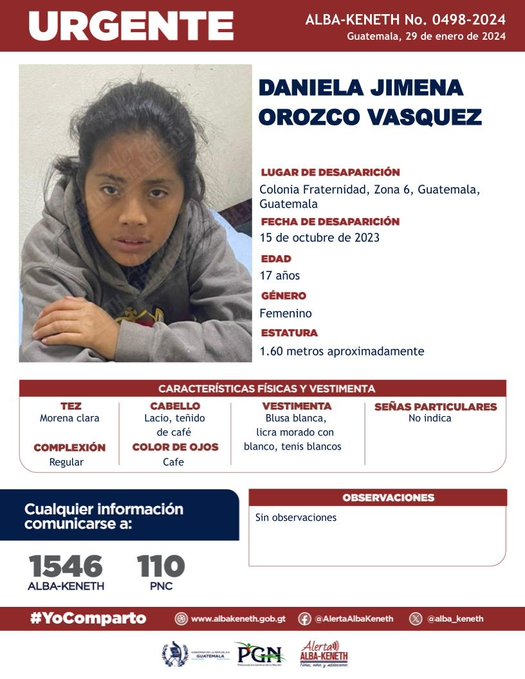 Daniela Jimena Orozco Vasquez