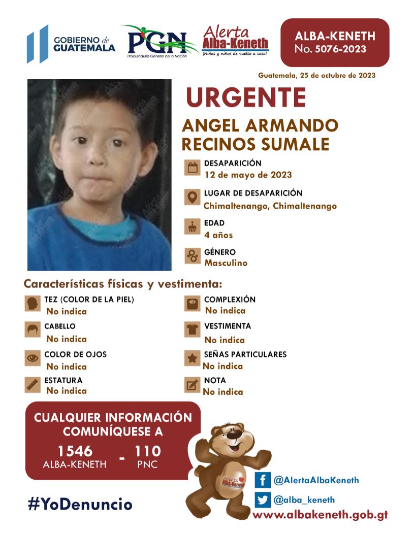 Angel Armando Recinos Sumale