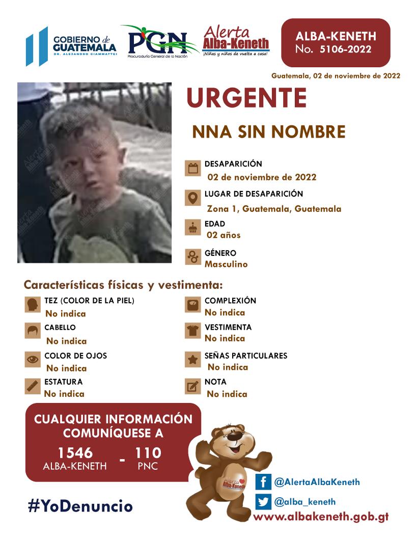 NNA Sin Nombre
