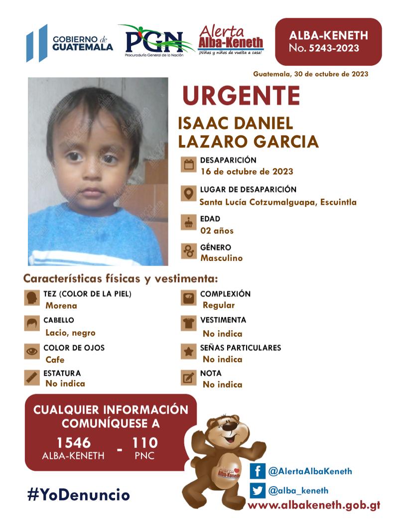 Isaac Daniel Lazaria Garcia