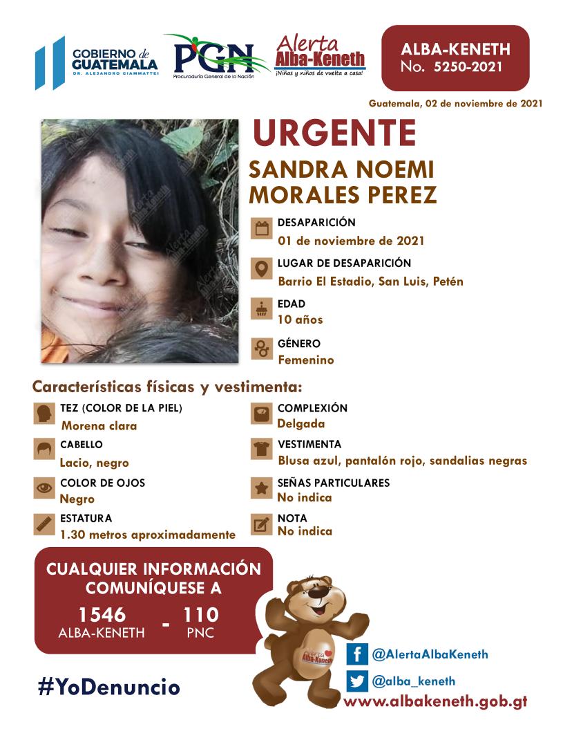 Sandra Noemi Morales Perez