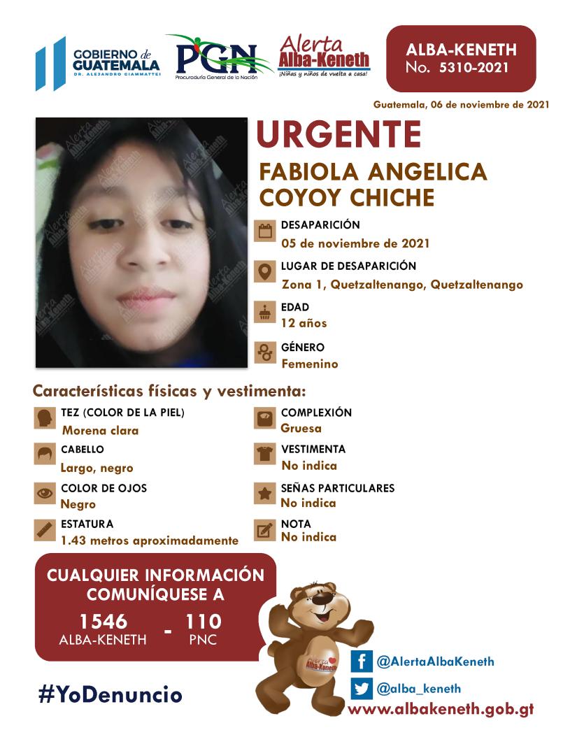 Fabiola Angelica Coyoy Chiche