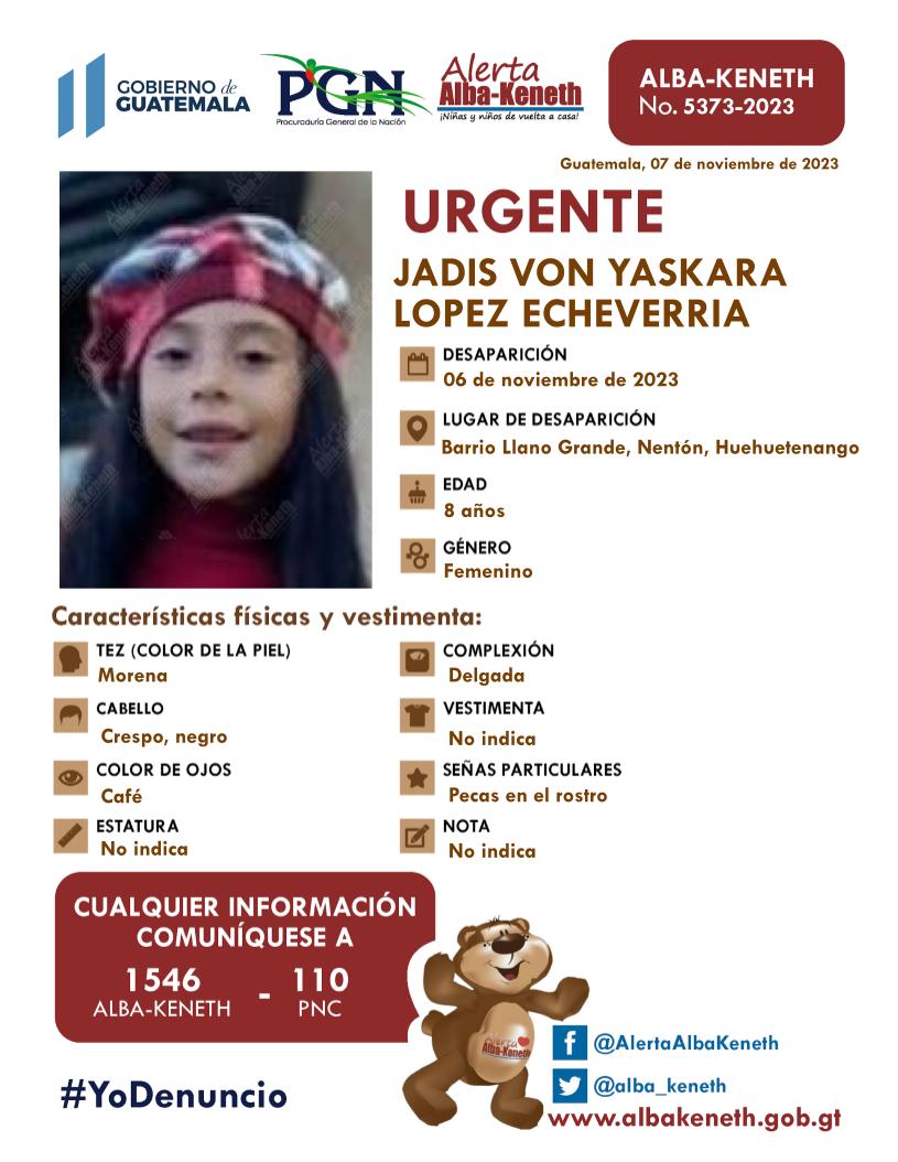 Jadis Von Yaskara Lopez Echeverria