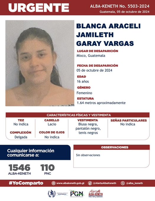 Blanca Araceli Jamileth Garay Vargas