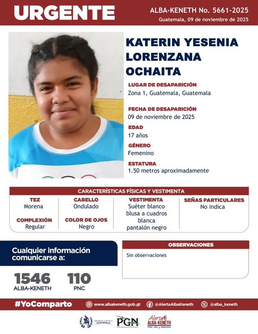 KATERIN YESENIA LORENZANA OCHAITA 